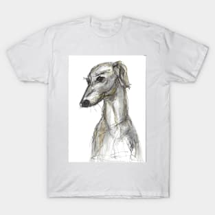 Portrait of a greyhound T-Shirt